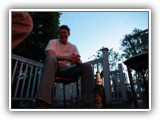 der erste, den ich kennenlernte: Matt Beck - und wir tranken ein Beck's :-)