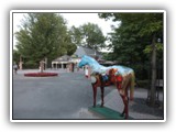 horse race trackl in Saratoga